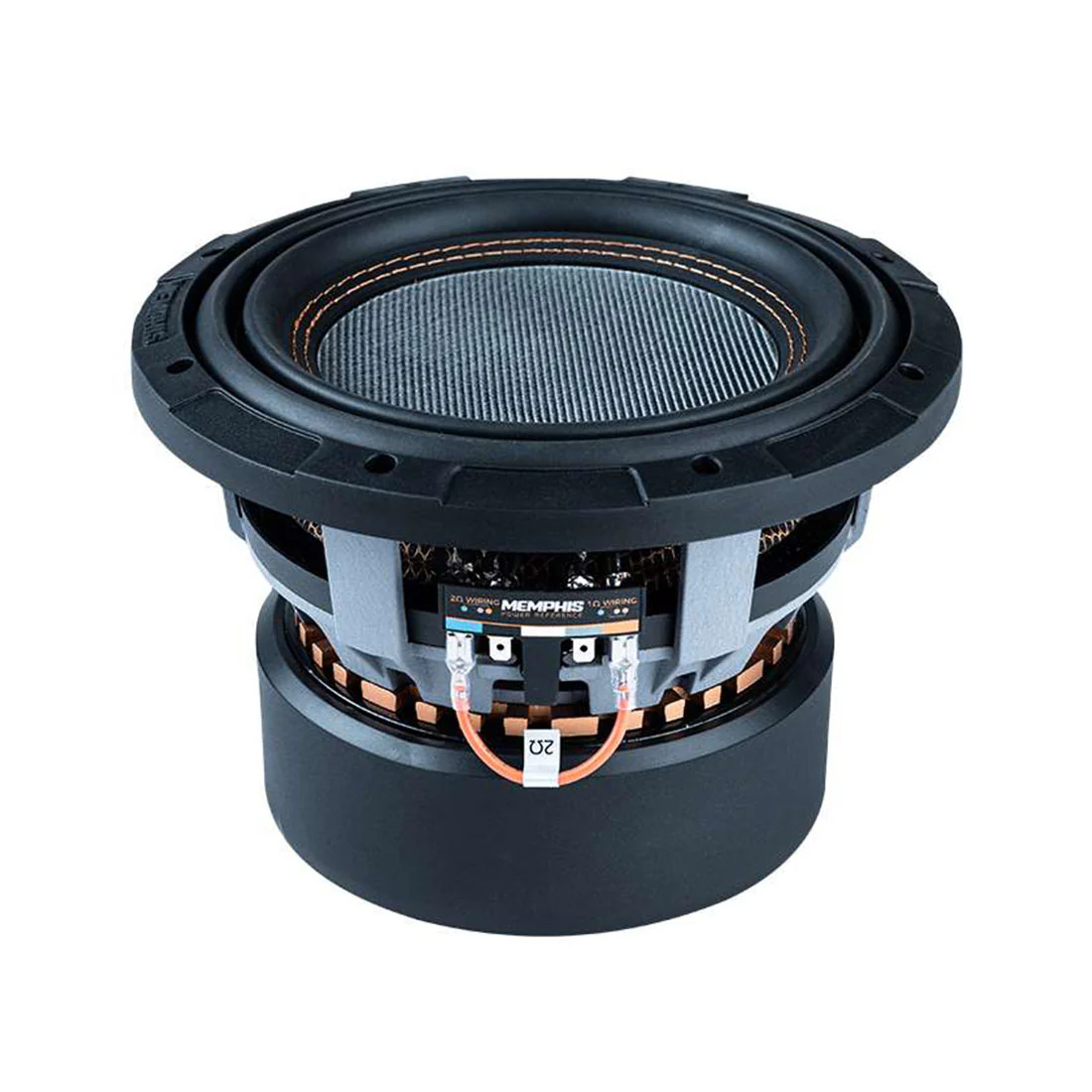 Memphis Audio MJM812 8" Mojo Mini Subwoofer with Selectable 1- or 2-ohm Impedance (MJM812) - Image 4