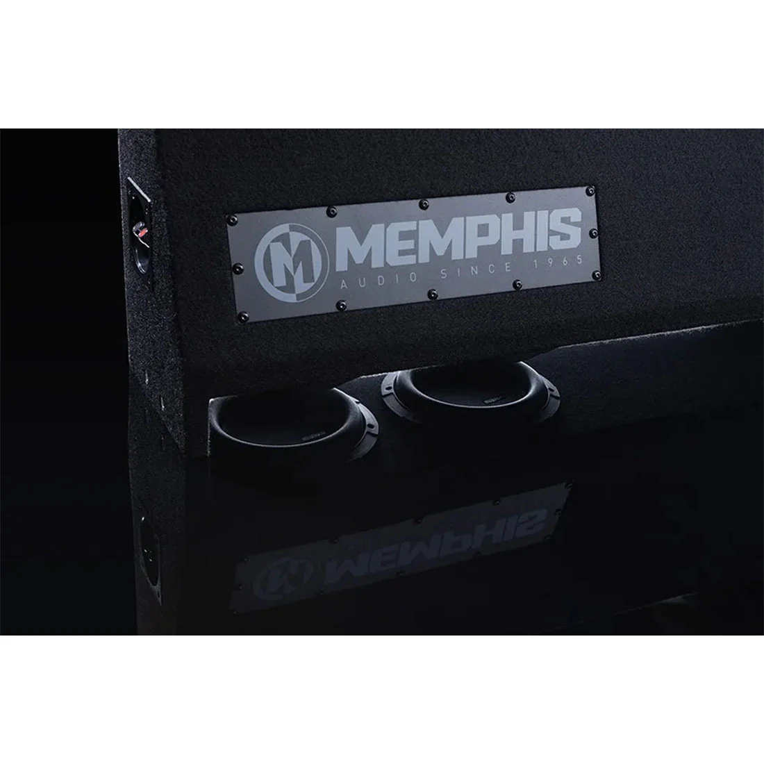 Memphis Audio MJME6D1TV2 Dual 6.5" 1400W RMS Vented Loaded Subwoofer Enclosure (MJME6D1TV2) - Image 5