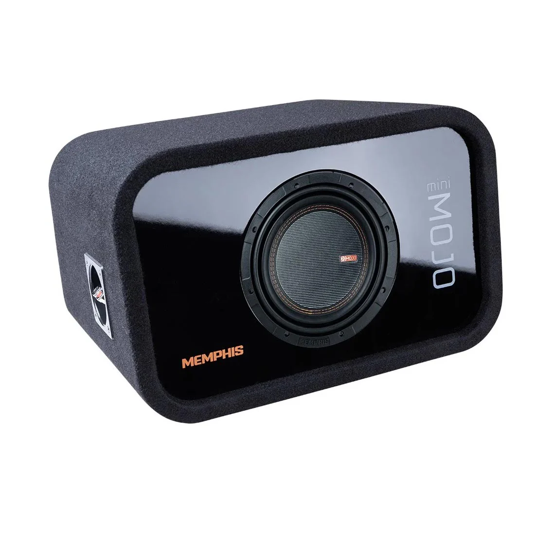 Memphis Audio MJME8S1V2 MOJO Mini 8" Loaded Subwoofer Enclosure (MJME8S1V2) - Image 3