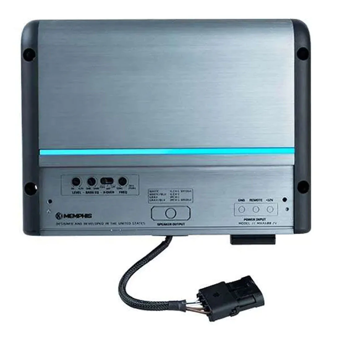 Memphis Audio MM600.2V 300x2 at 2 Ohm 2-Channel Marine Amplifier (MM600.2V) - Image 4