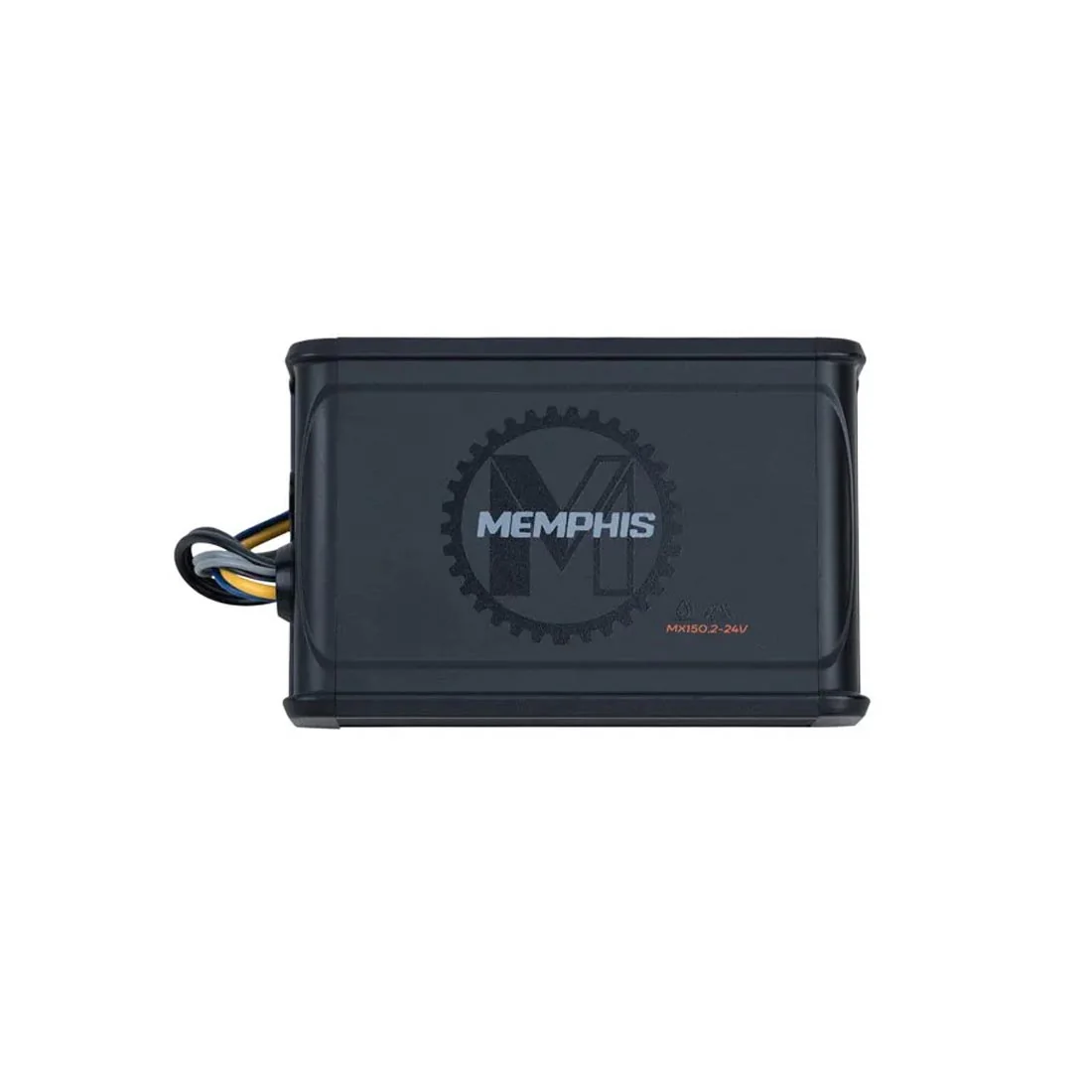 Memphis Audio MX150.2-24V 2-Channel Mini Powersports Amplifier (MX150.224V)