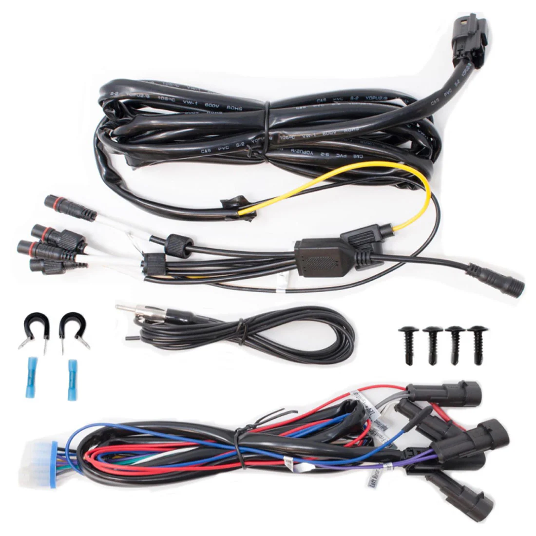 Memphis Audio MXASSKITMCPWR SxS Kit Radio Harness (MXASSKITMCPWR)
