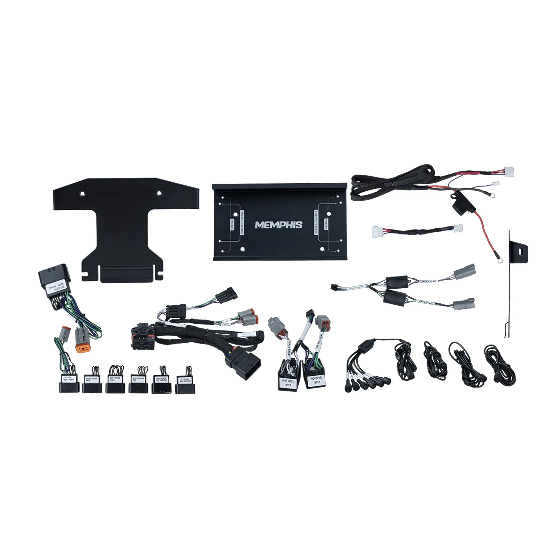 Memphis Audio MXHD14KITV2 Amplifier Wiring Kit for Select 2014+ Harley Davidson Motorcycles (MXHD14KITV2)