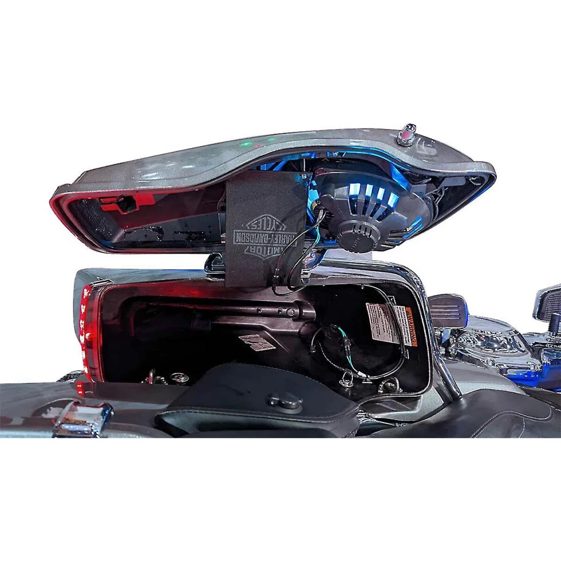Memphis Audio MXHD14LIDKIT 6"x9" Saddlebag Speakers for 2014-up Harley-Davidson Touring Motorcycles (MXHD14LIDKIT) - Image 3