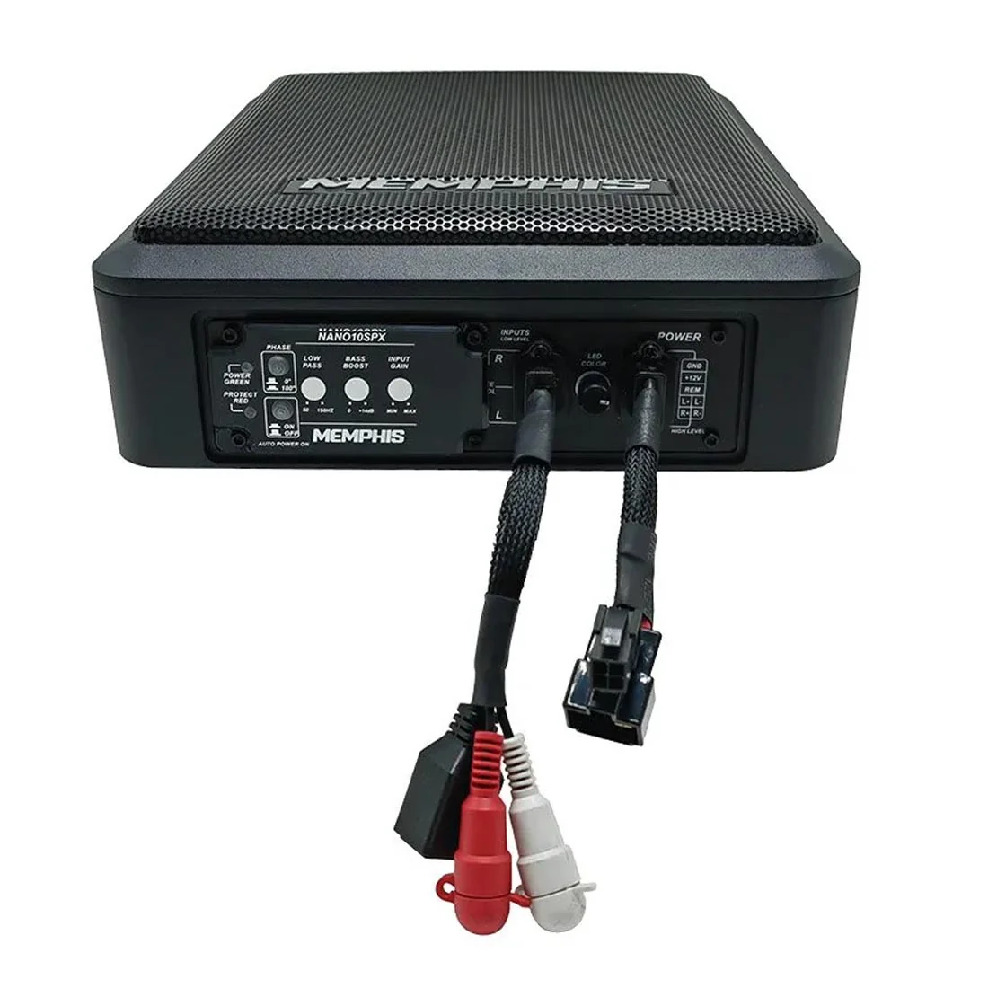 Memphis Audio NANO10SPX 10" Compact Under Seat Powered Subwoofer - Image 3