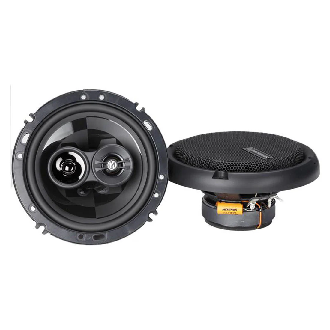 Memphis Audio PRX603 Power Reference 6.5" 3-Way Coaxial Speakers (PRX603)