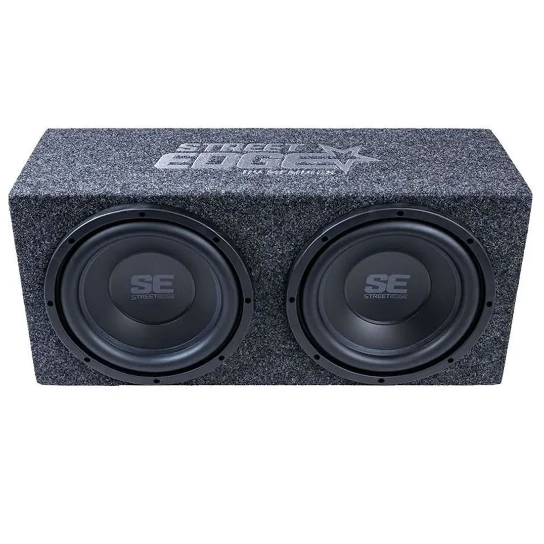 Memphis Audio SE210 Street Edge Bass Package - Dual 10" Loaded Enclosure with 500W SE2000.1DF Amplifier (SE210) - Image 2