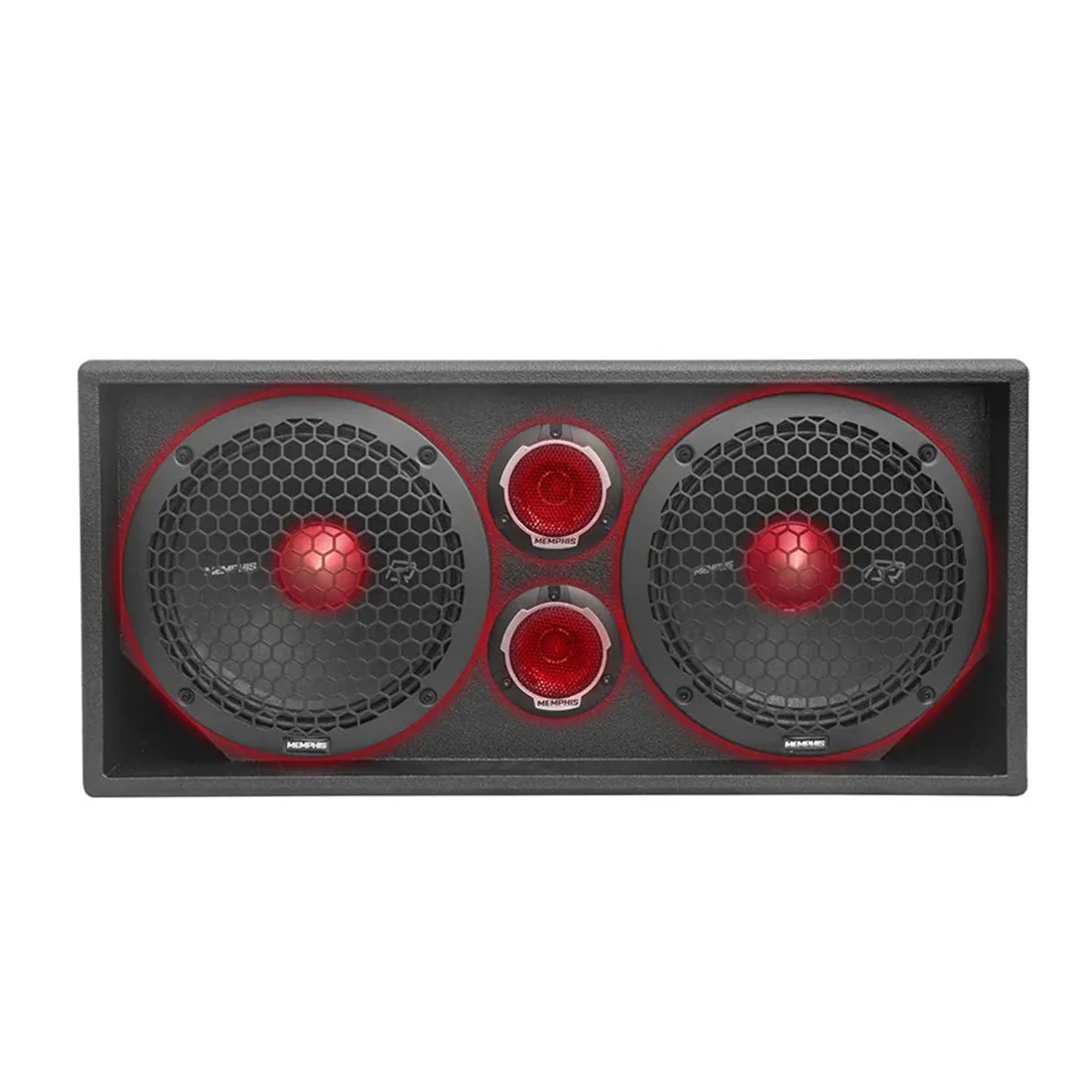 Memphis Audio SRXPE10D4T Street Reference Series 10" Loaded Enclosure (SRXPE10D4T) - Image 2