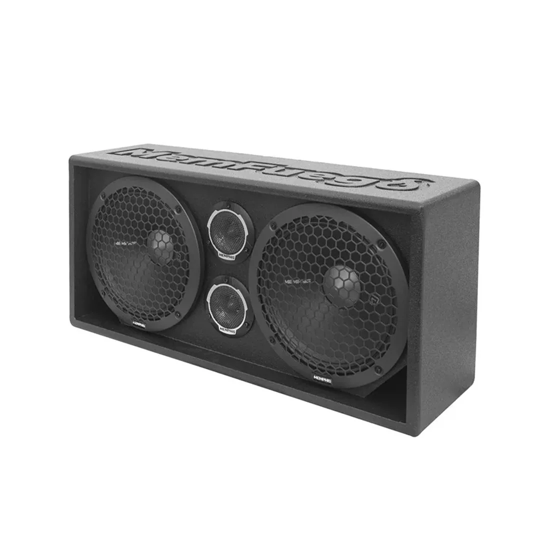 Memphis Audio SRXPE10D4T Street Reference Series 10" Loaded Enclosure (SRXPE10D4T) - Image 3