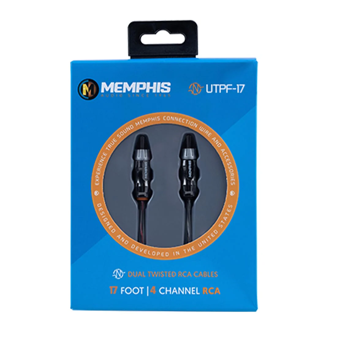 Memphis Audio UTPF-17 17-foot, 2-Channel Ultra Twisted Pair Interconnect Cables (UTPF17) - Image 2