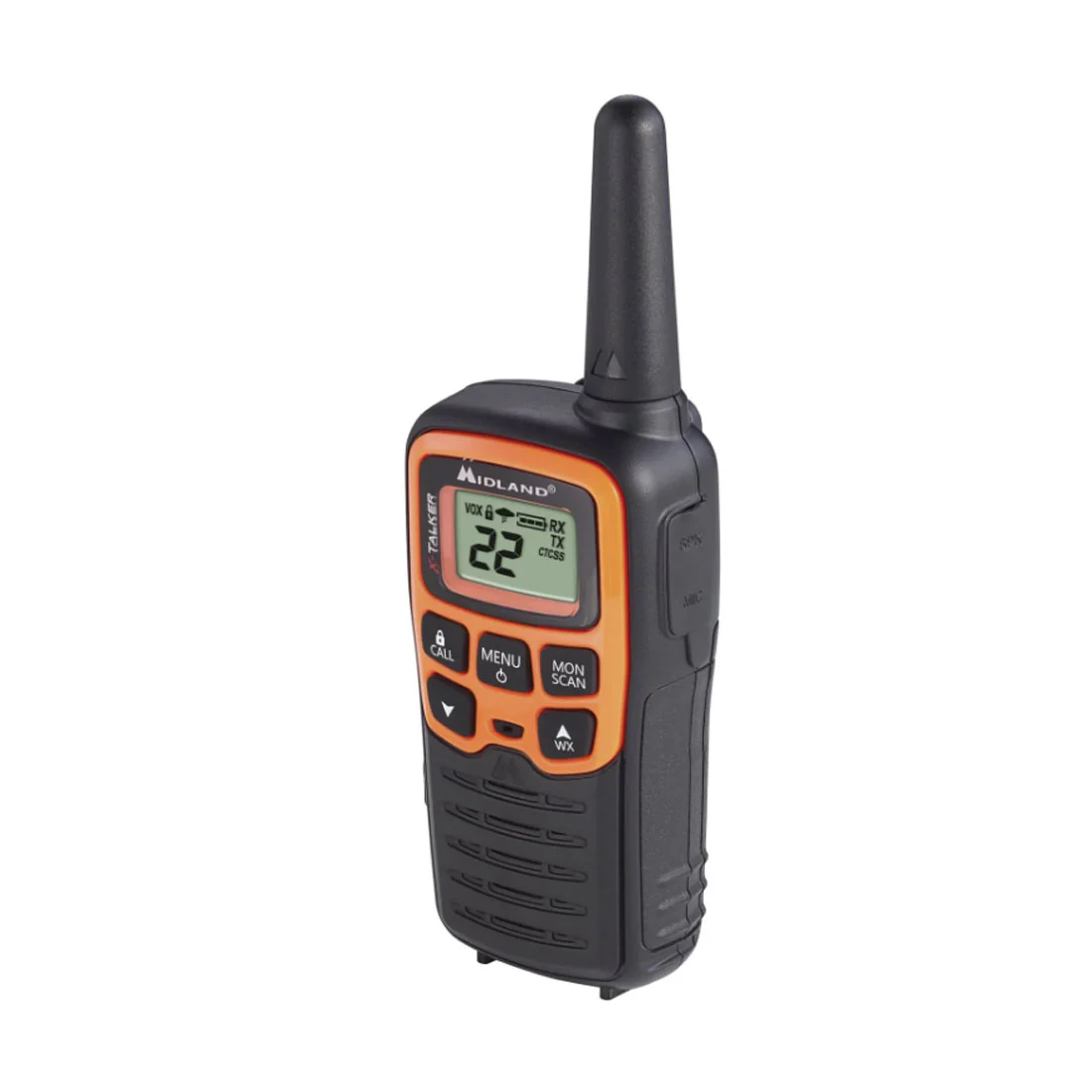 Midland T51X3VP3F 22-Channel Two-Way Radios - 3 Pack - Orange (T51X3VP3F) - Image 5