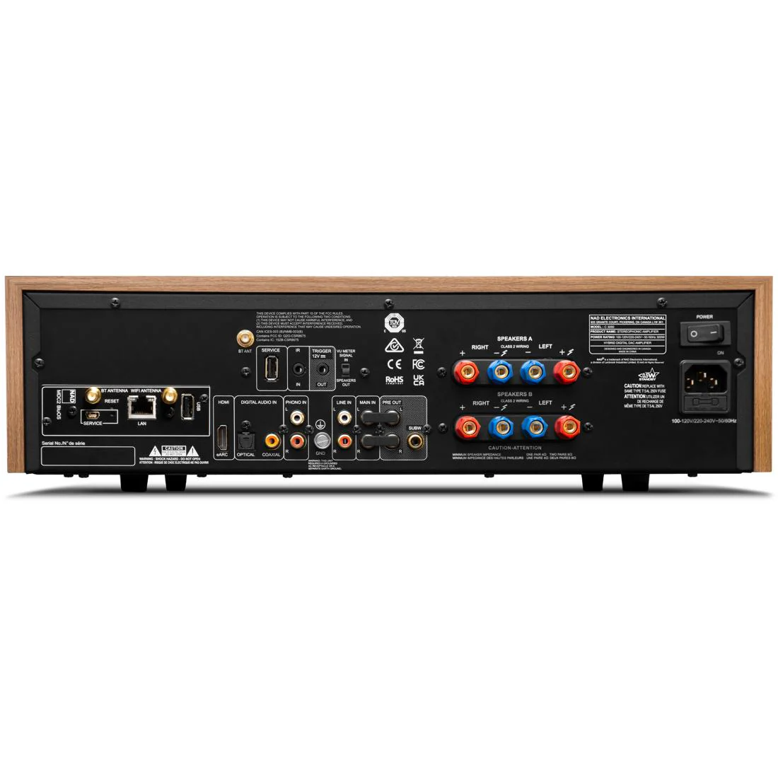 NAD C 3050 BluOS Integrated Hybrid Digital Amplifier (C 3050 BluOS) - Image 3