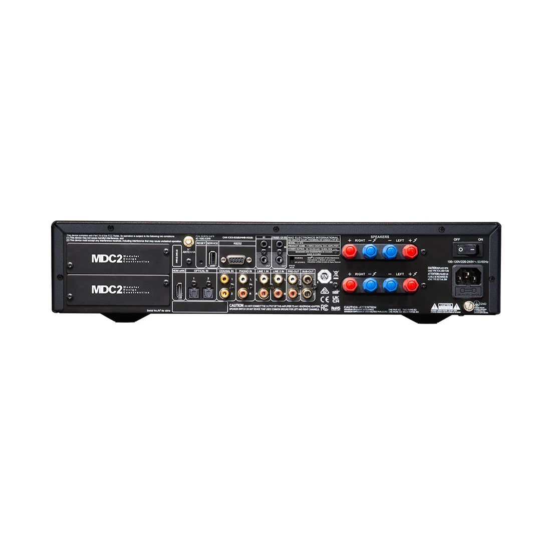 NAD C 379 Hybrid Digital Amplifier - 80W, High-Performance DAC, Bluetooth, HDMI eARC - Image 3