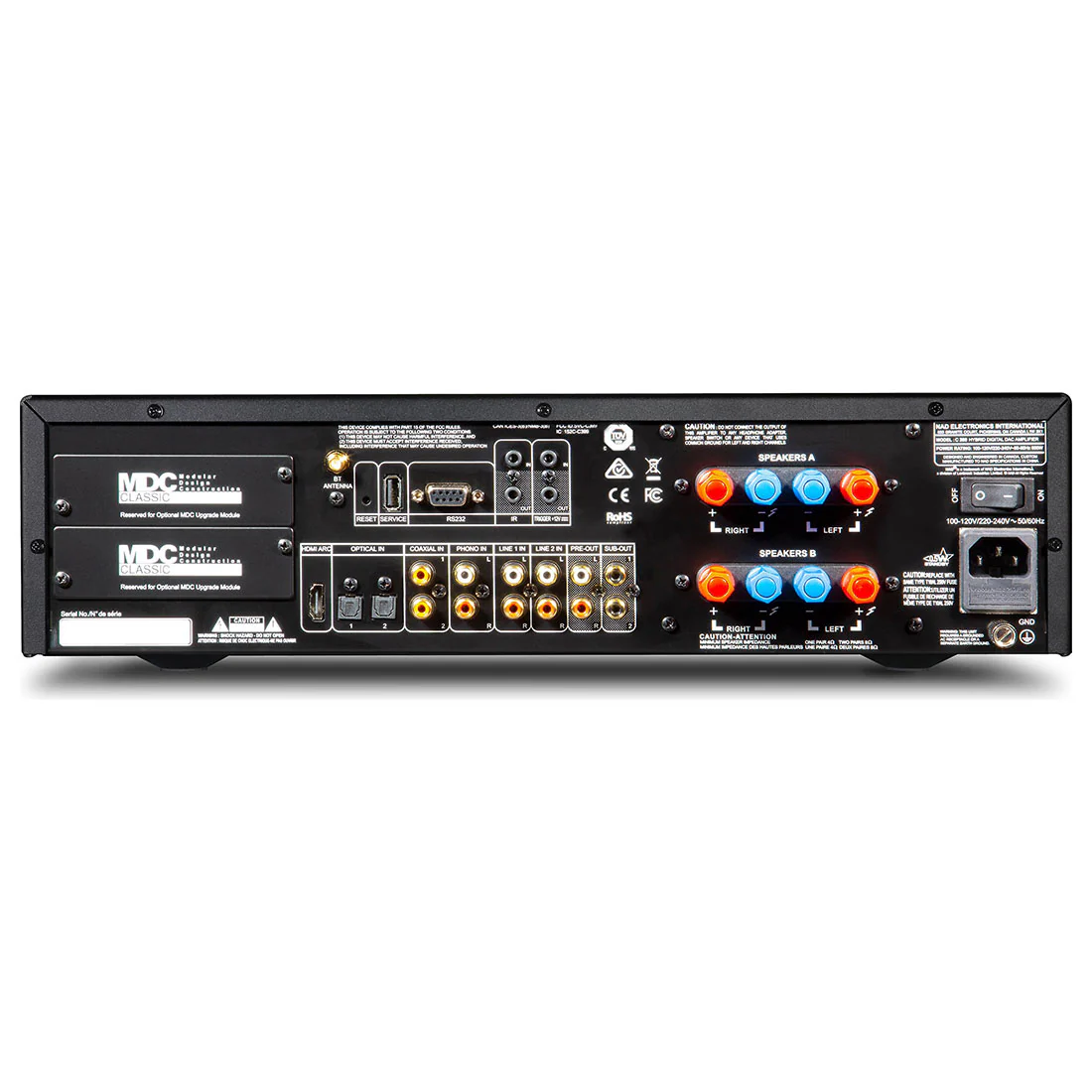 NAD C 399 Hybrid Digital DAC Amplifier (C 399) - Image 2