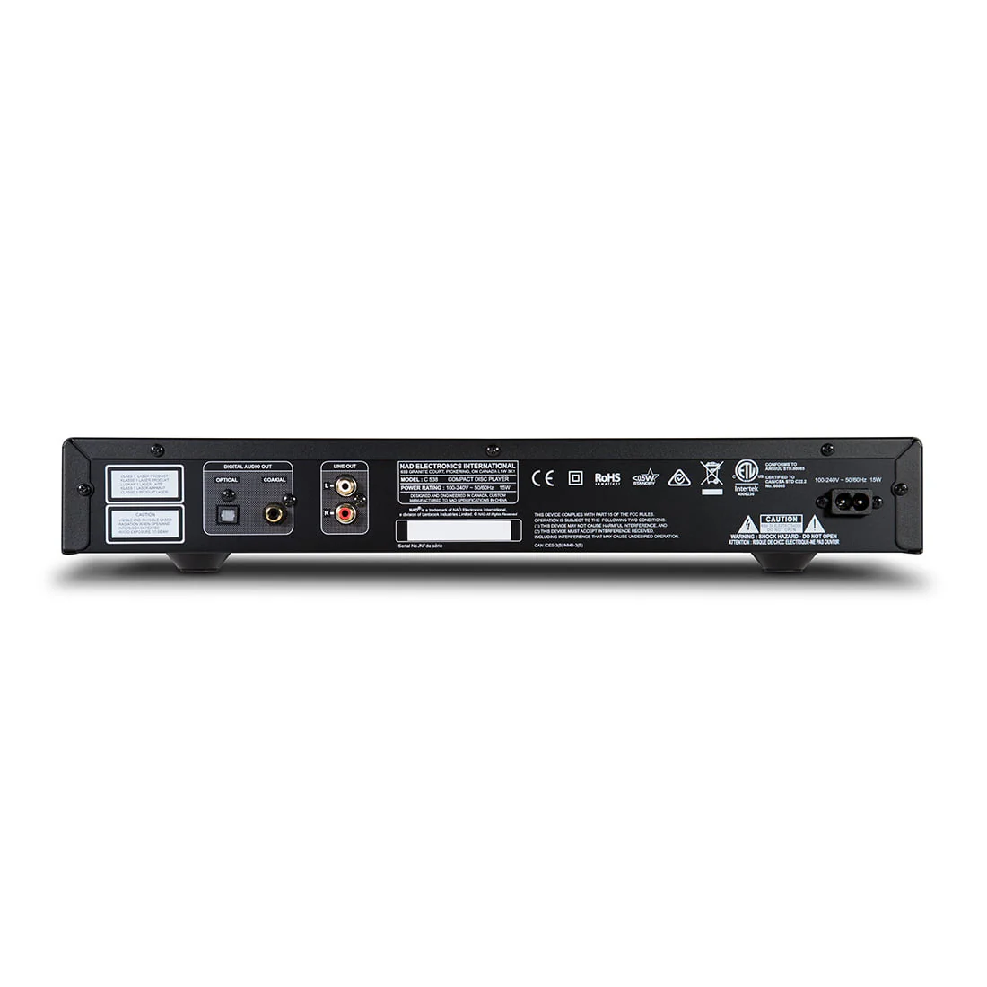 NAD C 538 Single-Disc CD Player (OPEN BOX) - Image 3