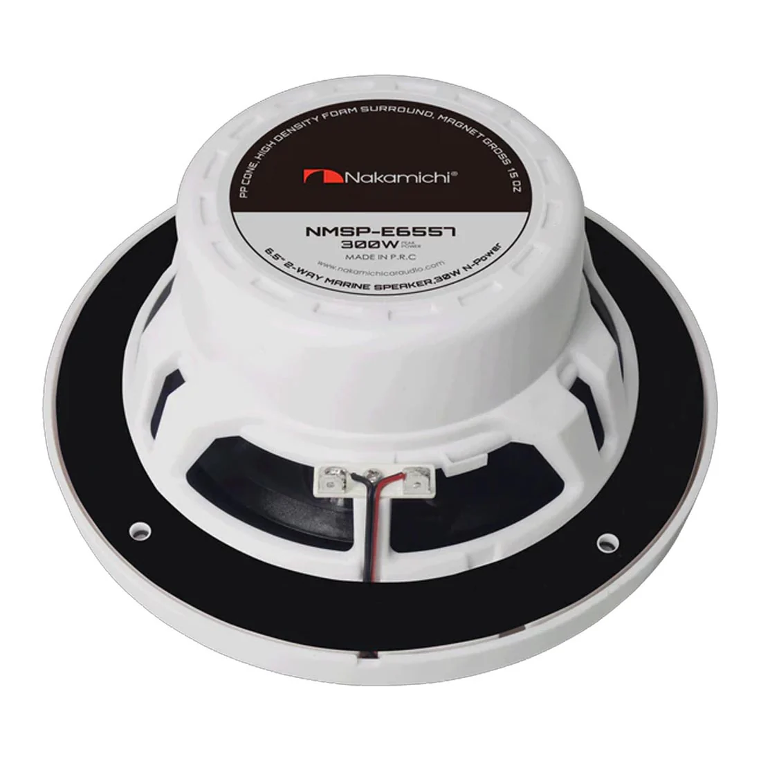 Nakamichi NMSP-E6557 6.5" 2-Way Marine Speakers - Pair (NMSPE6557) - Image 2