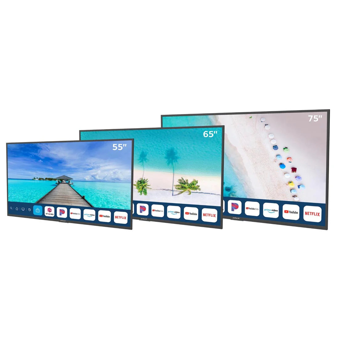 Neptune Partial Sun 4K UHD HDR LED webOS Outdoor Smart TV with Outdoor Mount (ODTV5503)