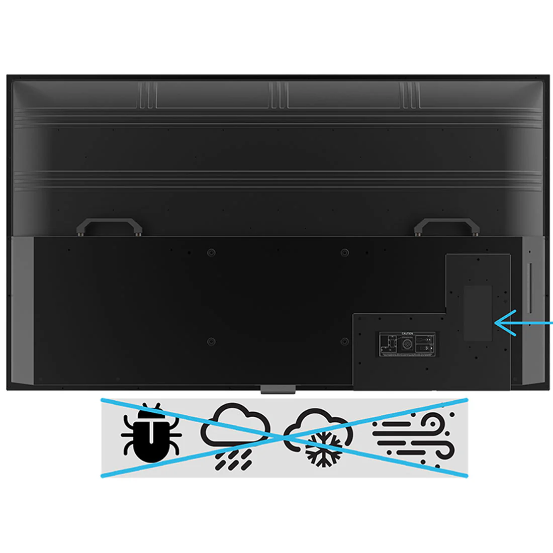 Neptune Partial Sun 4K UHD HDR LED webOS Outdoor Smart TV with Outdoor Mount (ODTV5503) - Image 21