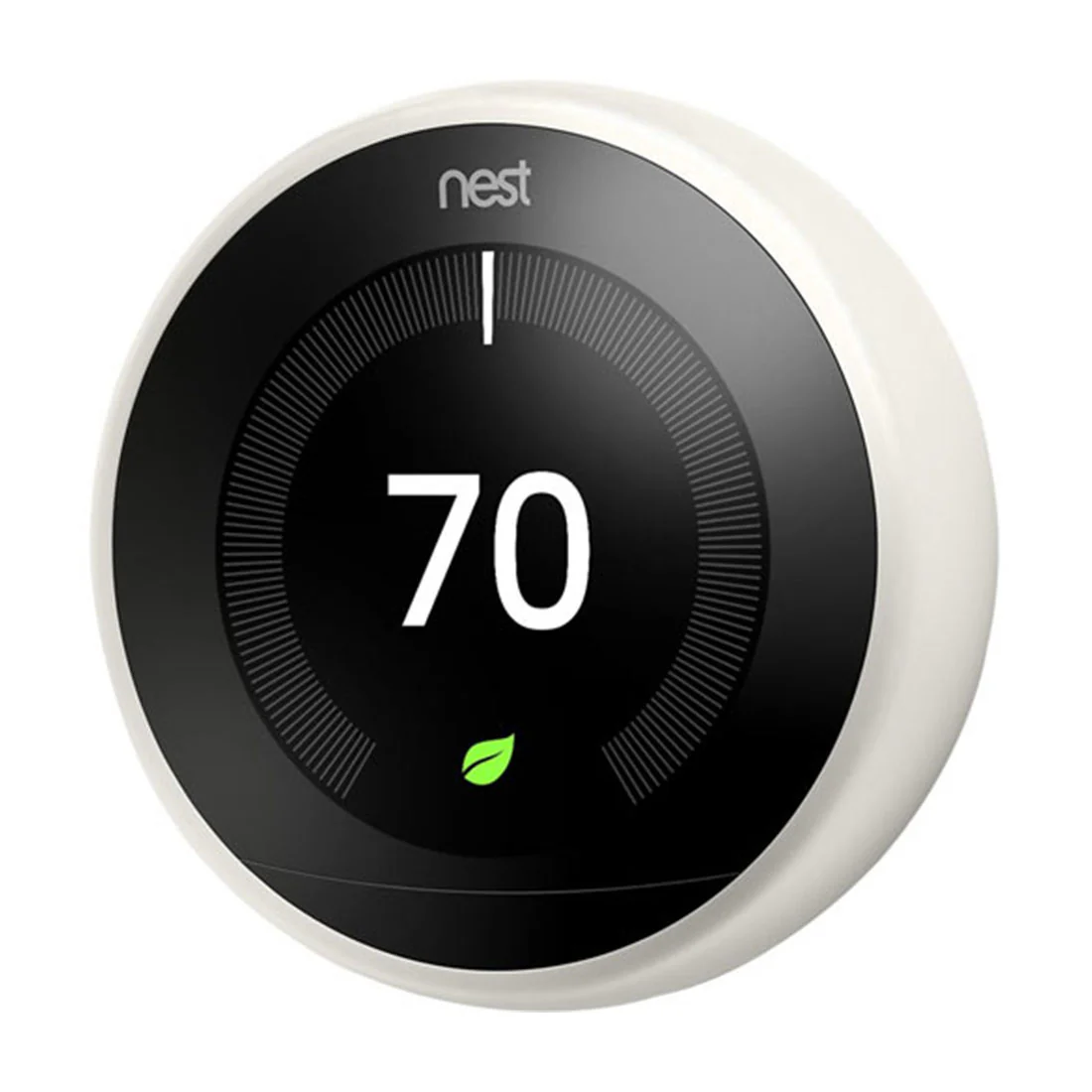 Nest T3017CA Learning Digital Thermostat – 3rd Gen – White (T3017CA)
