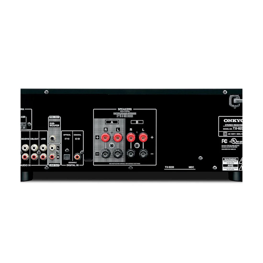 Onkyo TX-8220 Stereo Receiver With Bluetooth (TX8220) - Image 2
