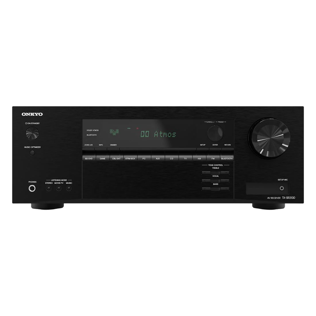Onkyo TX-SR3100 5.2 Channel Home Theater Receiver with Bluetooth and Dolby Atmos (TXSR3100)