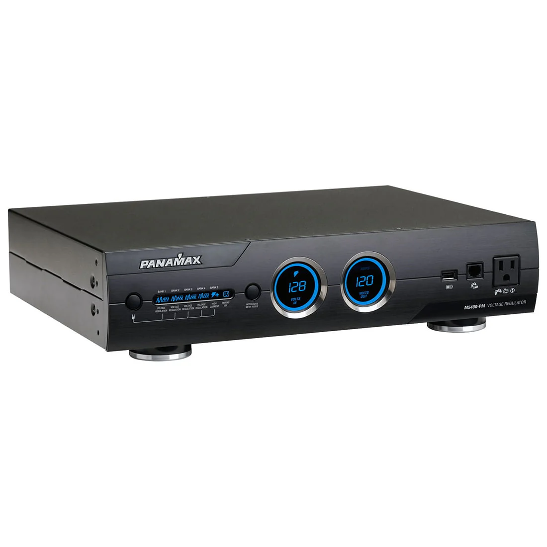 Panamax M5400-PM Max 5400 Power Management w/ Voltage Regulation, 2RU, 11 Outlets (M5400PM) - Image 3