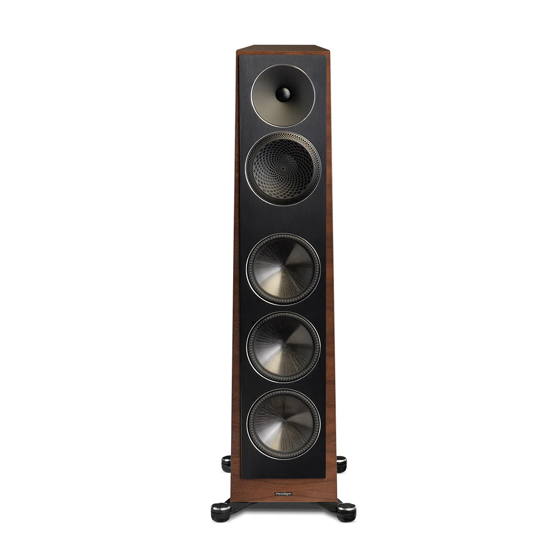 Paradigm Founder 120H Floor Standing Speaker - Pair | Founder 90C Center Channel Speaker - Walnut - Bundle - Image 5