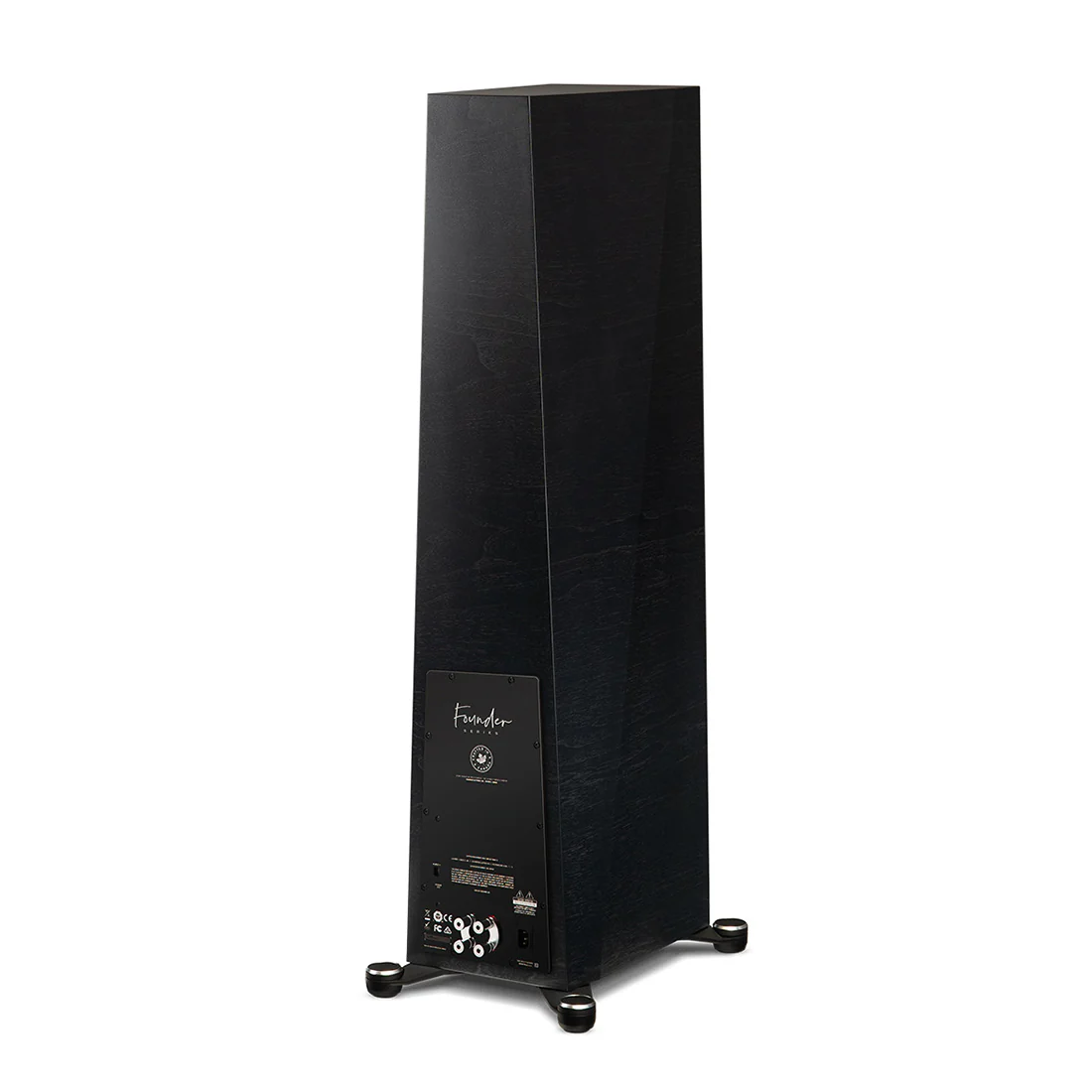 Paradigm Founder 120H Floor Standing Speaker - Pair | Founder 90C Center Channel Speaker - Black Walnut - Bundle - Image 3