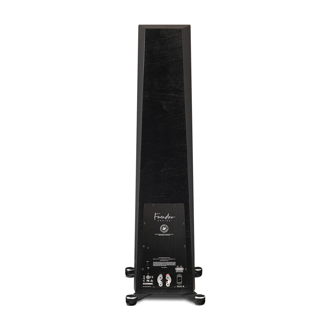 Paradigm Founder 120H Floor Standing Speaker - Pair | Founder 90C Center Channel Speaker - Black Walnut - Bundle - Image 4