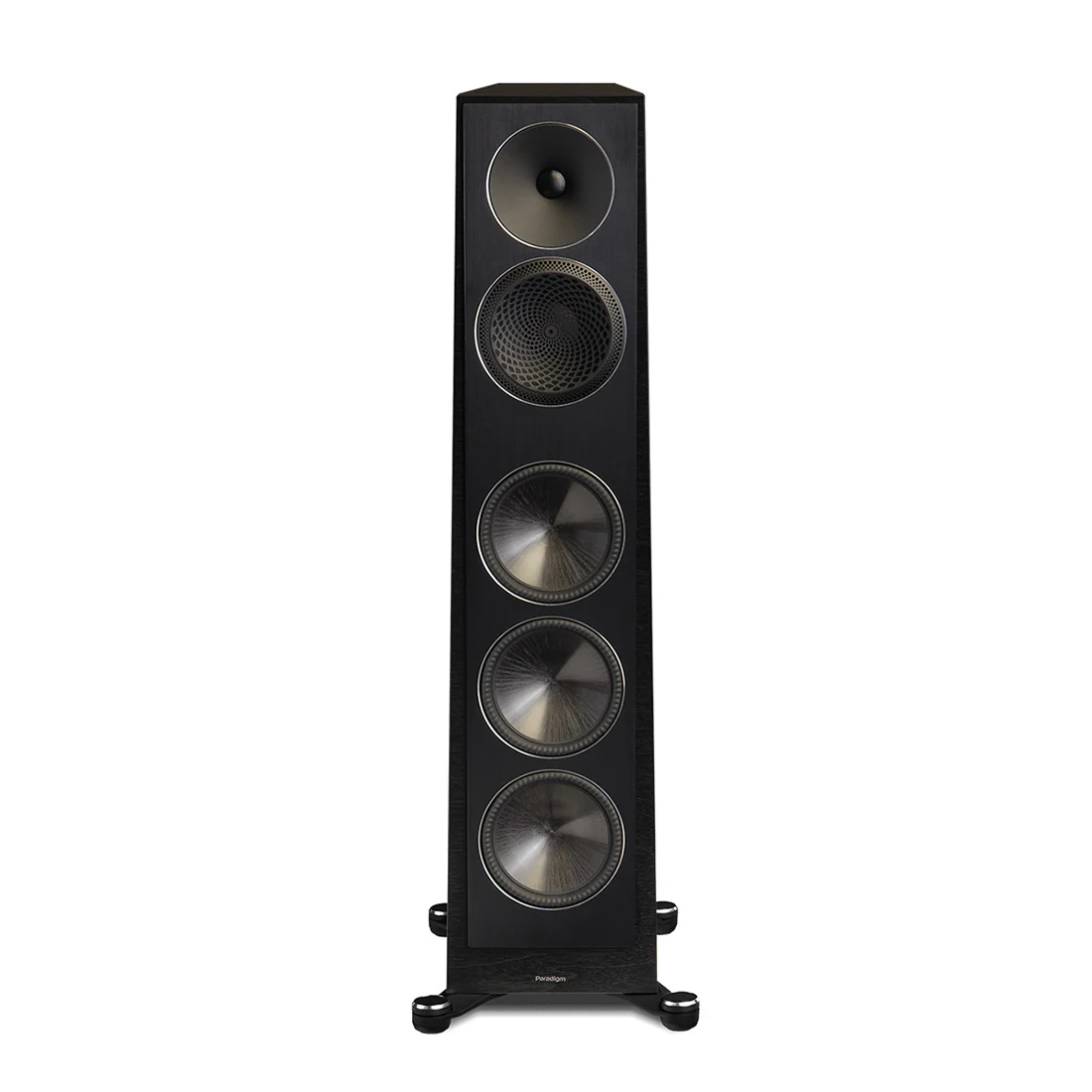 Paradigm Founder 120H Floor Standing Speaker - Pair | Founder 90C Center Channel Speaker - Black Walnut - Bundle - Image 8