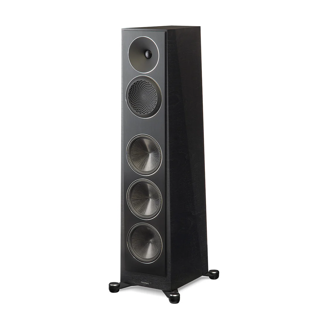Paradigm Founder 120H Floor Standing Speaker - Pair | Founder 90C Center Channel Speaker - Black Walnut - Bundle - Image 9