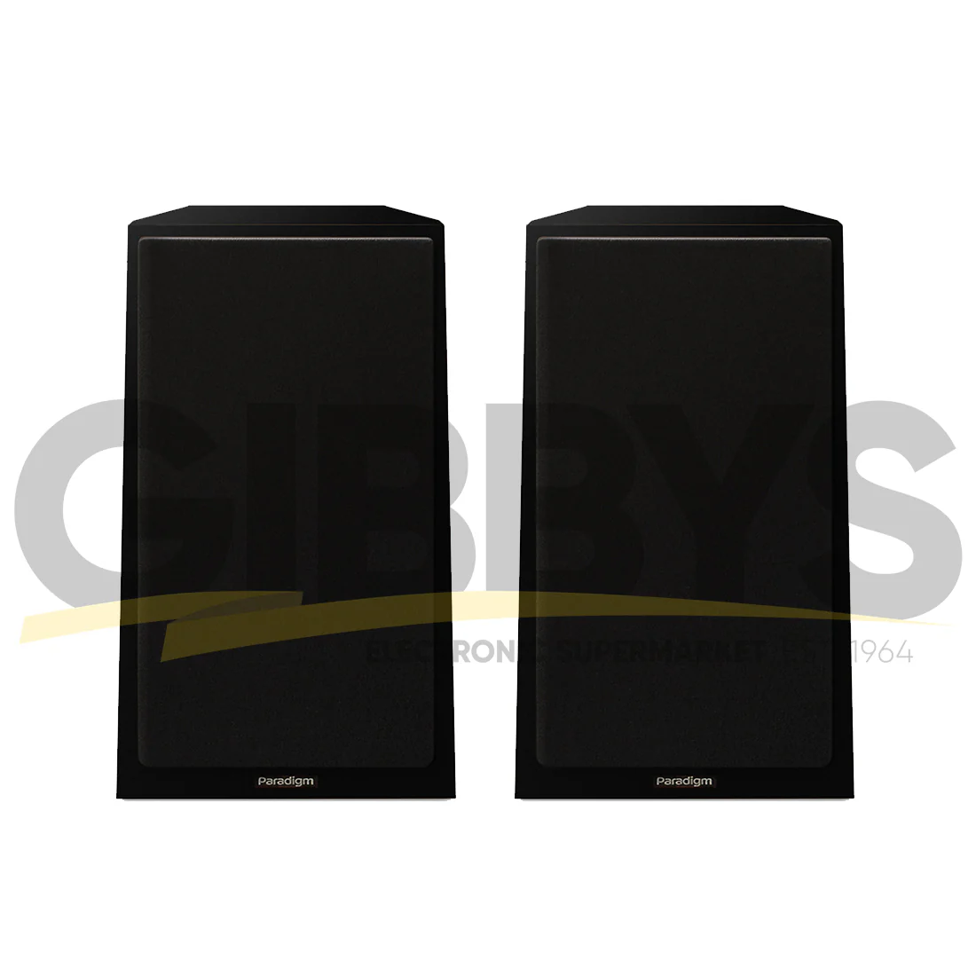 Paradigm Founder 40B 2- Driver 2 Way Bass Reflex Stand-Mount Bookshelf Speaker - Gloss Black - Pair - Image 2