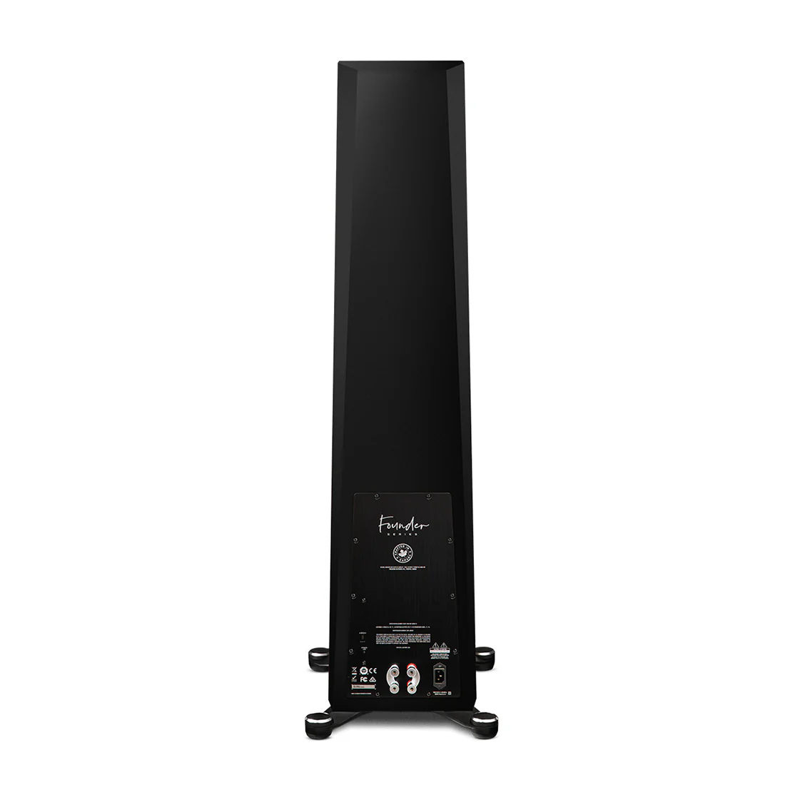 Paradigm Founder 120H Floor Standing Speaker - Pair | Founder 90C Center Channel Speaker - Gloss Black - Bundle - Image 7