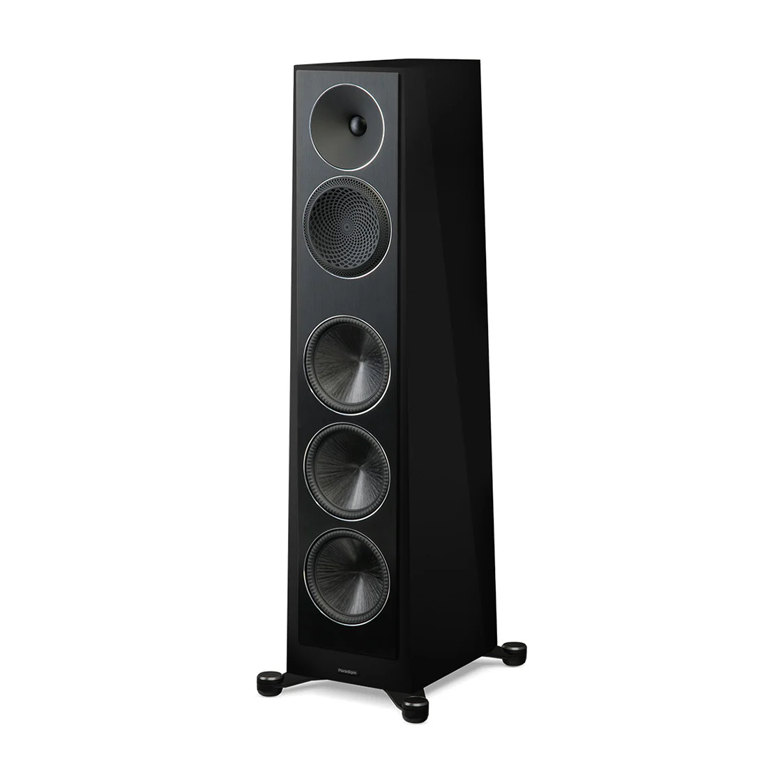 Paradigm Founder 120H Floor Standing Speaker - Pair | Founder 90C Center Channel Speaker - Gloss Black - Bundle - Image 3