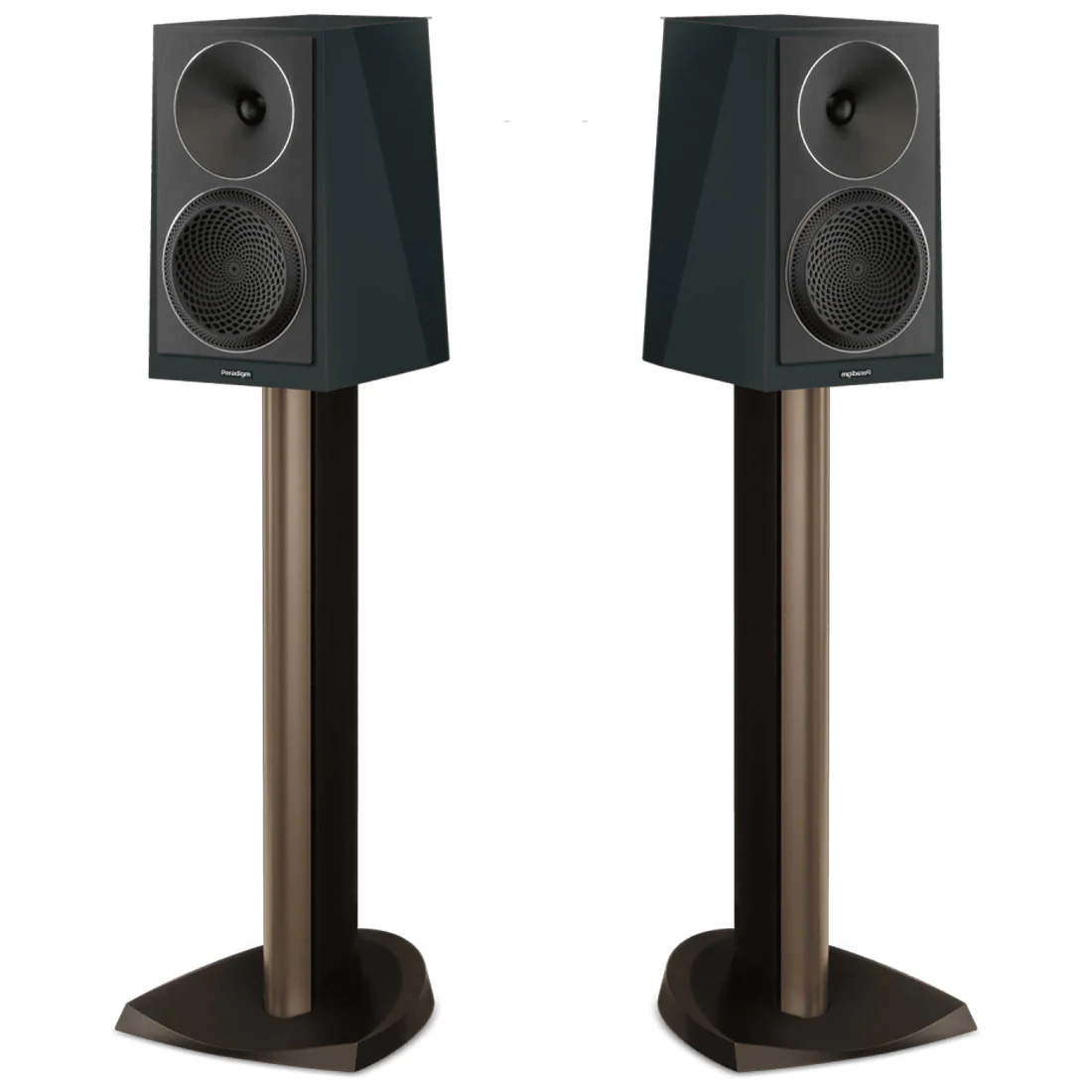 Paradigm Founder 40B 41st Anniversary Bass Reflex Stand-Mount Bookshelf Speakers - Frozen Charcoal - Pair