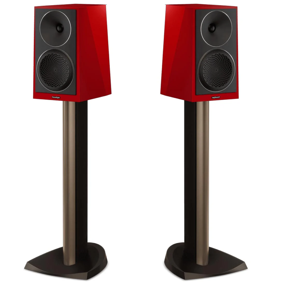 Paradigm Founder 40B 41st Anniversary Bass Reflex Stand-Mount Bookshelf Speakers - Ruby Frostbite - Pair