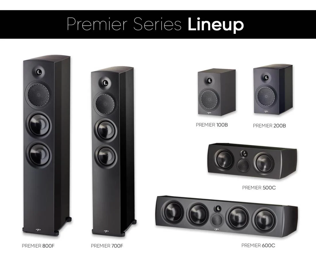 Paradigm Premier 100B Bookshelf Speaker - Satin Black - Pair - Image 4