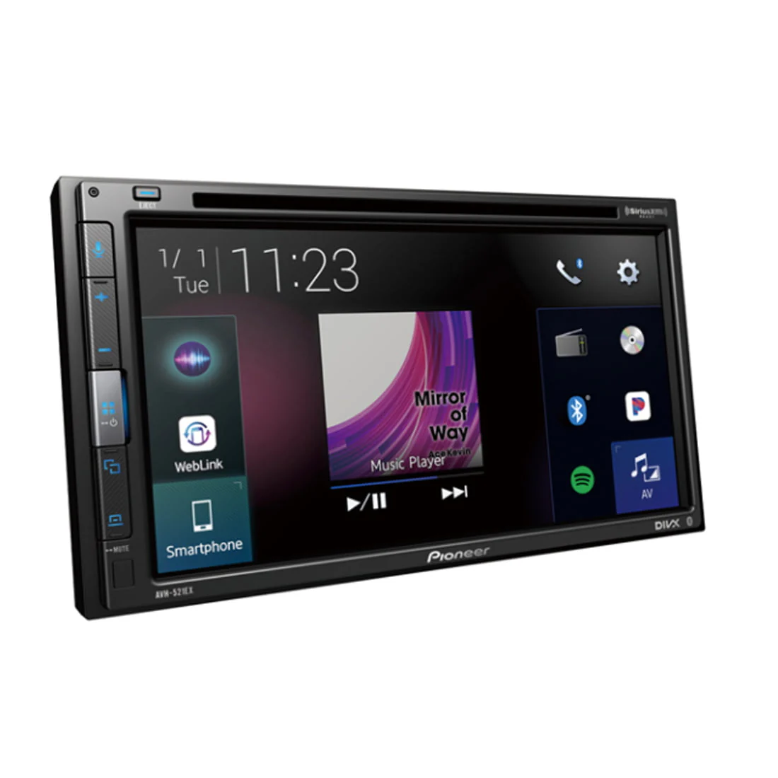 Pioneer AVH-521EX 6.8" Double-Din Multimedia DVD Receiver (AVH521EX) - Image 2
