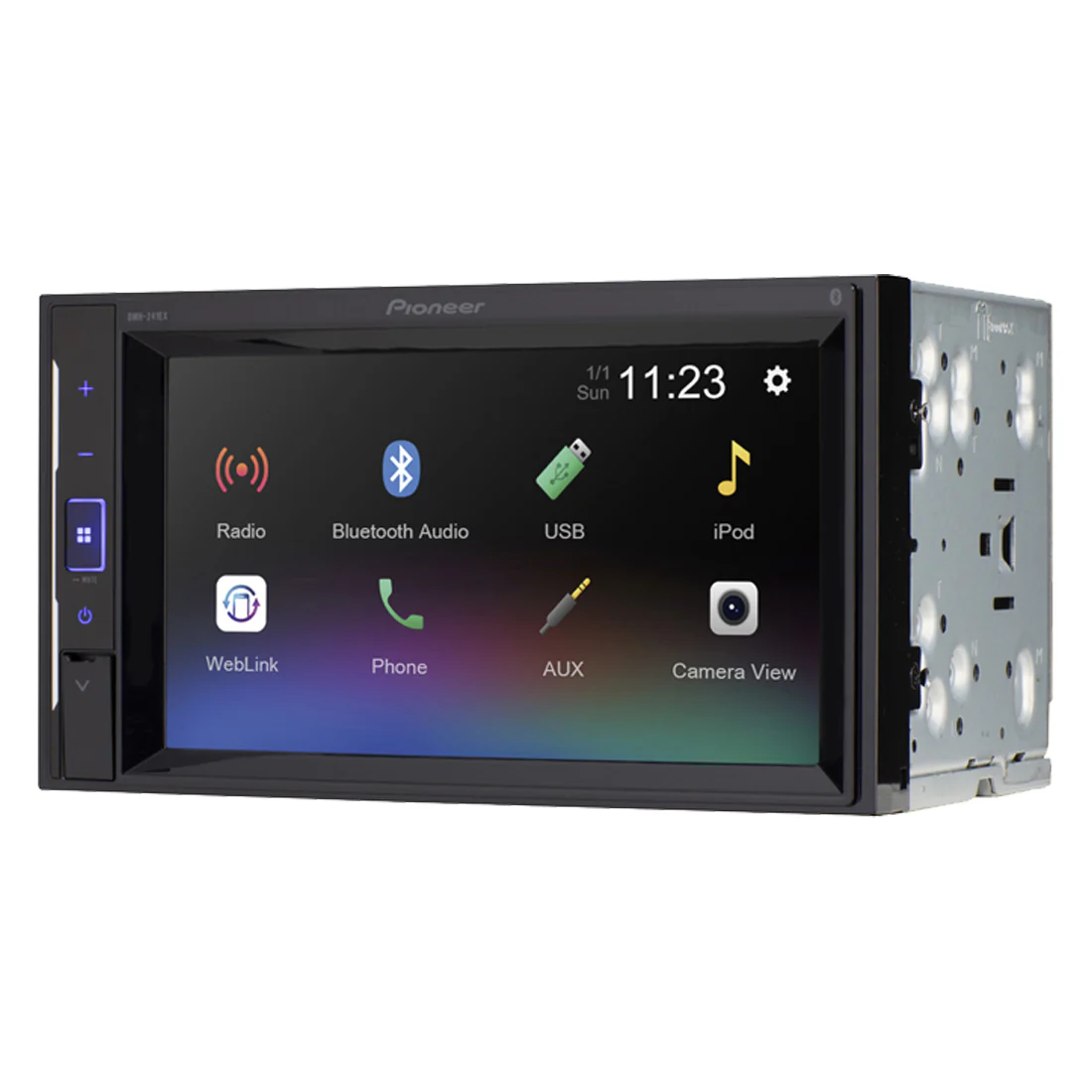 Pioneer DMH-241EX 6.2" Double Din Bluetooth Digital Media Receiver (does not play discs) (DMH241EX) - Image 3
