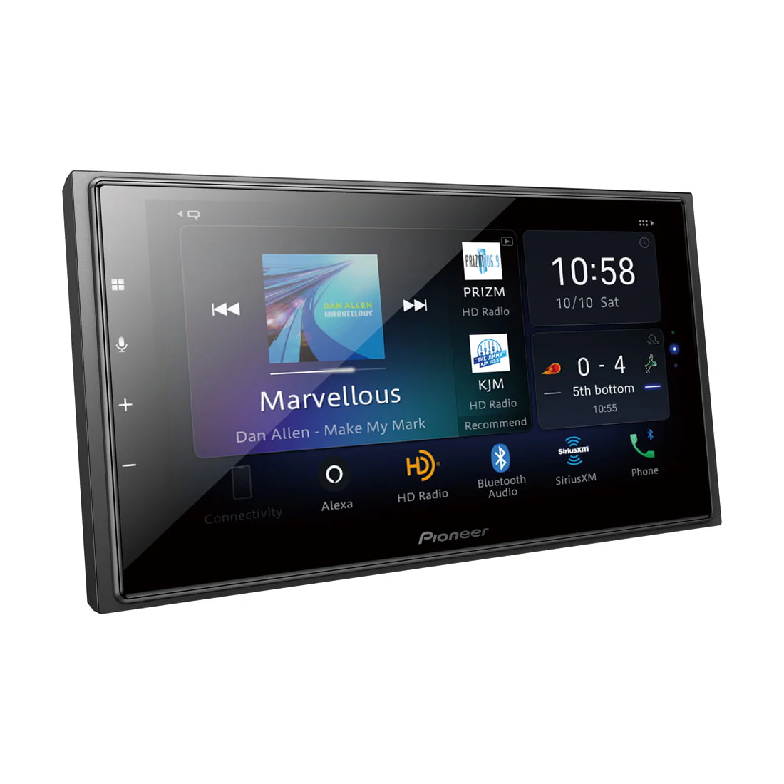 Pioneer DMH-W4660NEX Digital Multimedia Receiver | SiriusXM SXV300V1C Connect Vehicle Tuner Bundle - Image 2