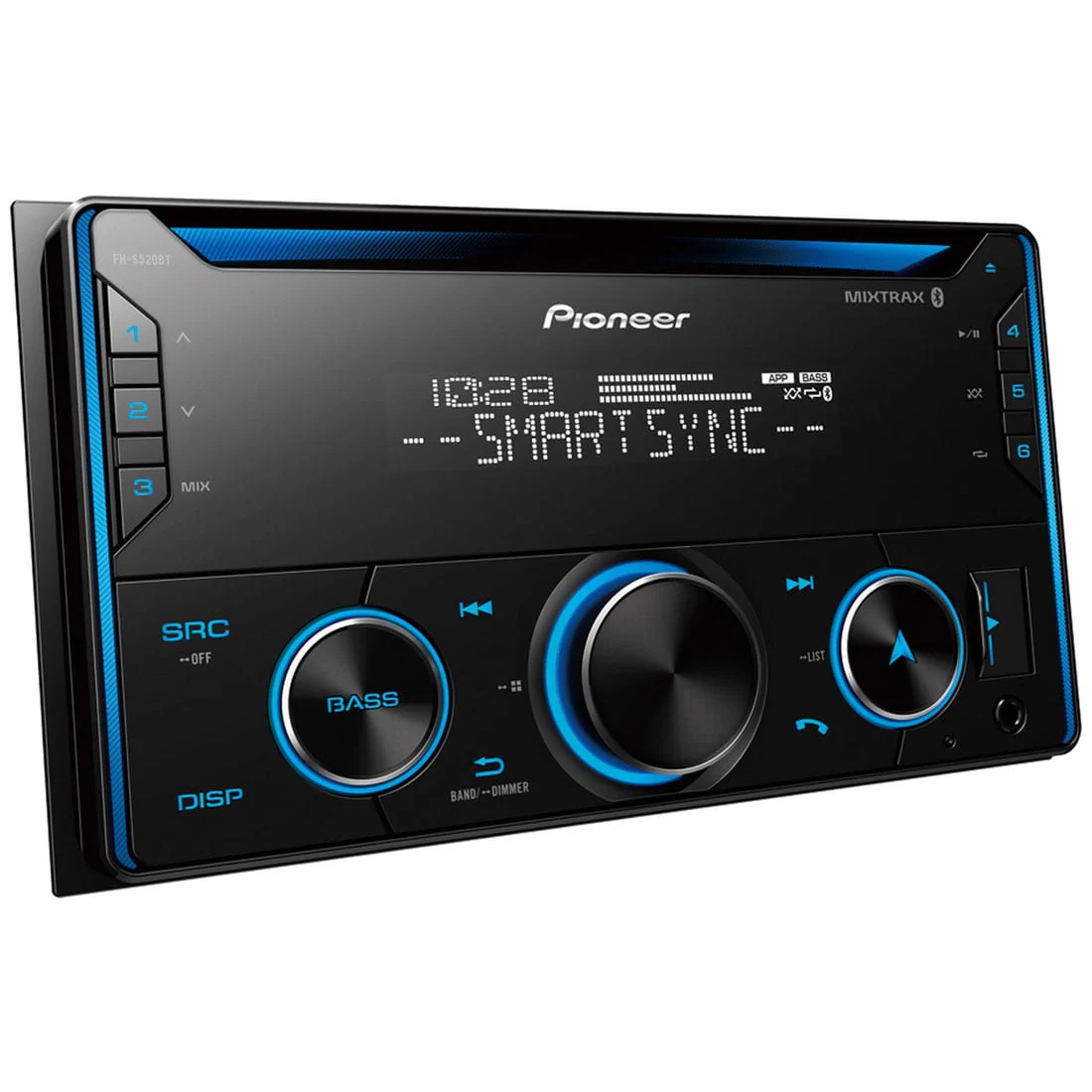 Pioneer FH-S520BT Double-Din CD Receiver with Built-in Bluetooth (FHS520BT) - Image 2