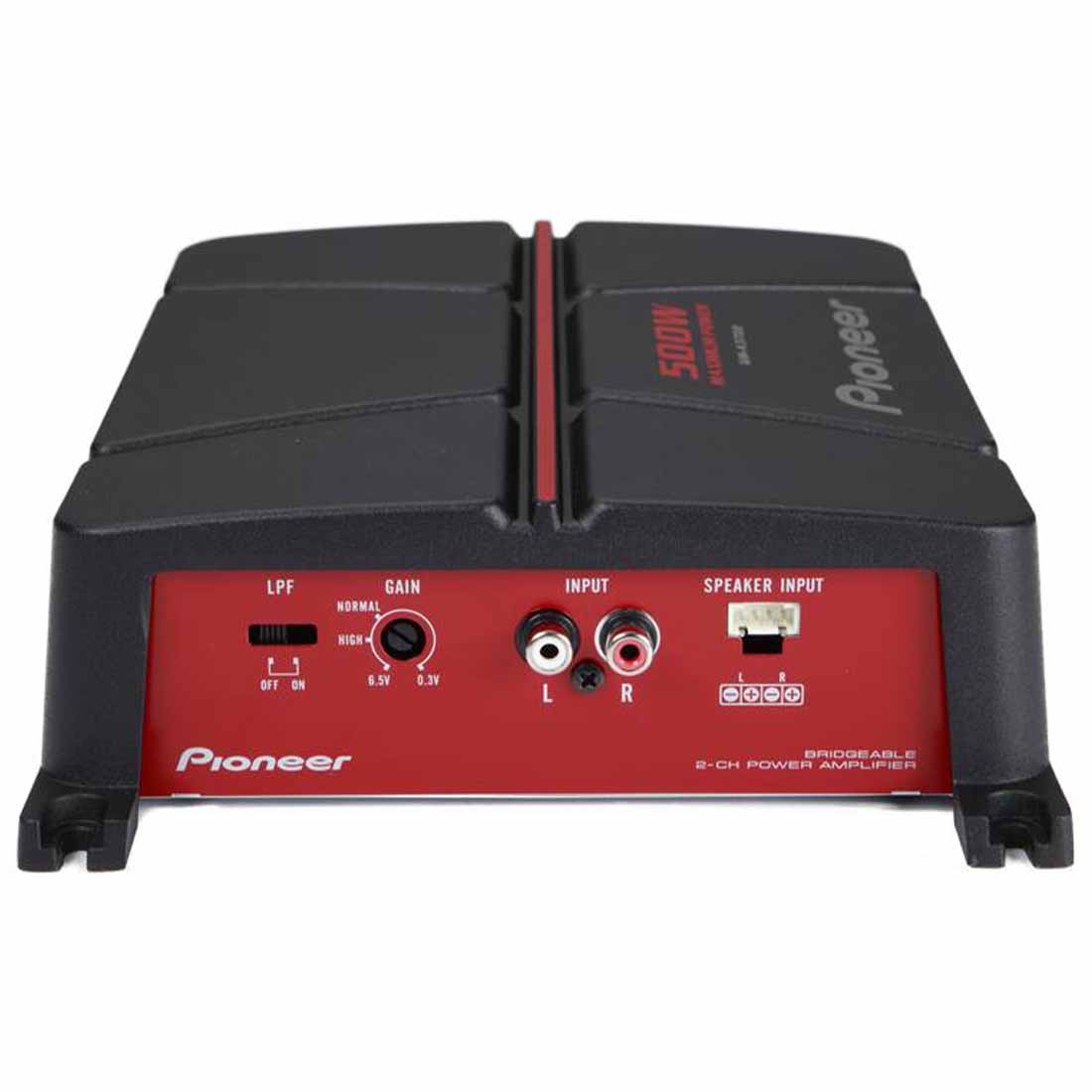 Pioneer GM-A3702 2-Channel Bridgeable Power Car Amplifier (GMA3702) - Image 3