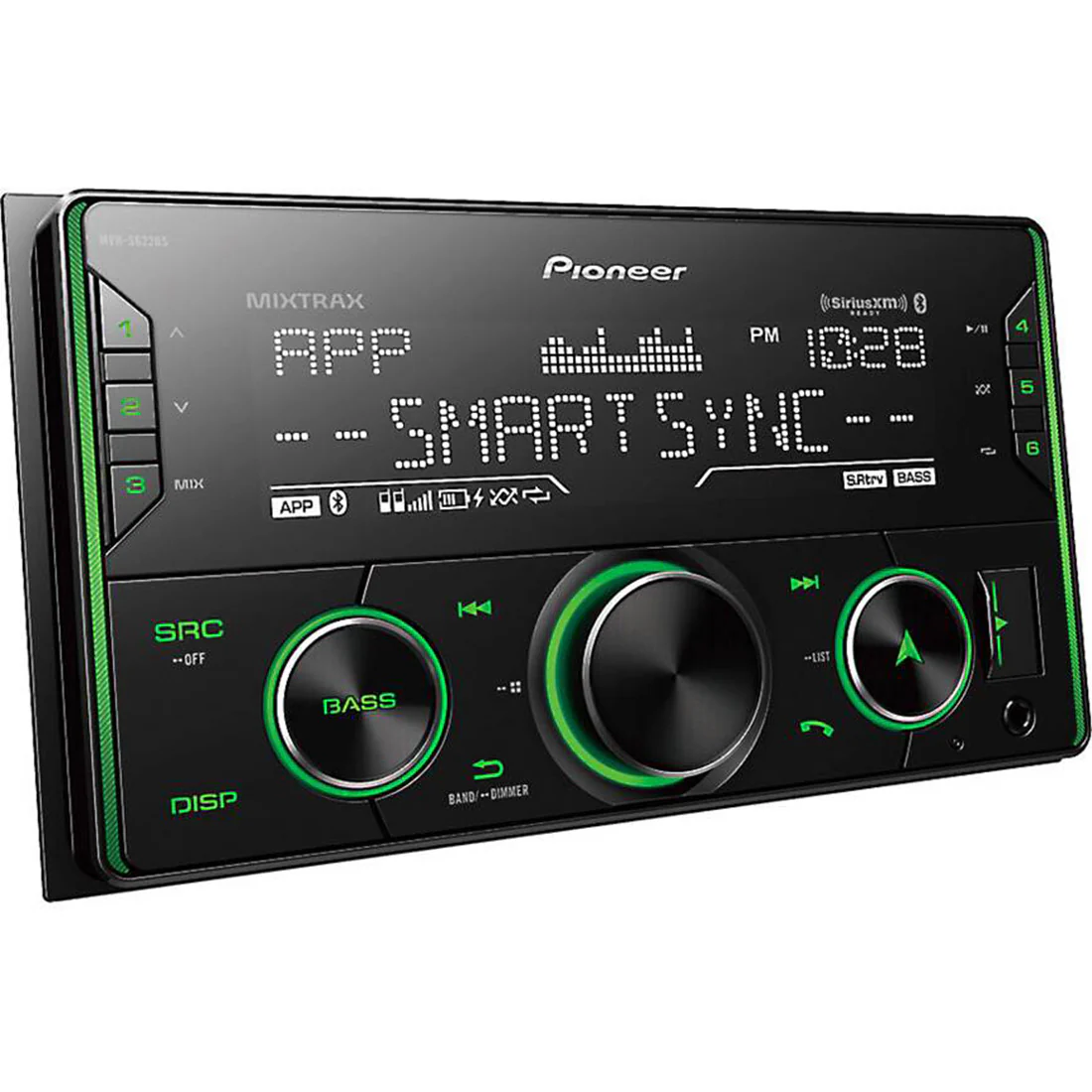Pioneer MVH-S622BS Double-Din Digital Media Receiver Built-in Bluetooth (does not play CDs) (MVHS622BS) - Image 2