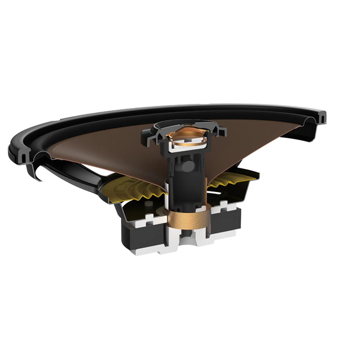 Pioneer TS-A683FH A-Series MAX 6"x8" 2-Way Coaxial Car Speakers (TSA683FH) - Image 2
