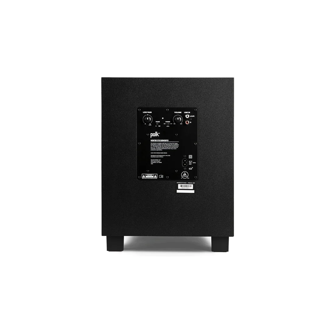 Polk Audio Monitor XT10 10" 50W Powered Subwoofer - Image 5