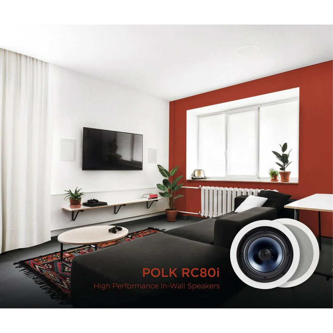 Polk Audio RC80i 8" In-Ceiling Speakers - Pair - Image 8
