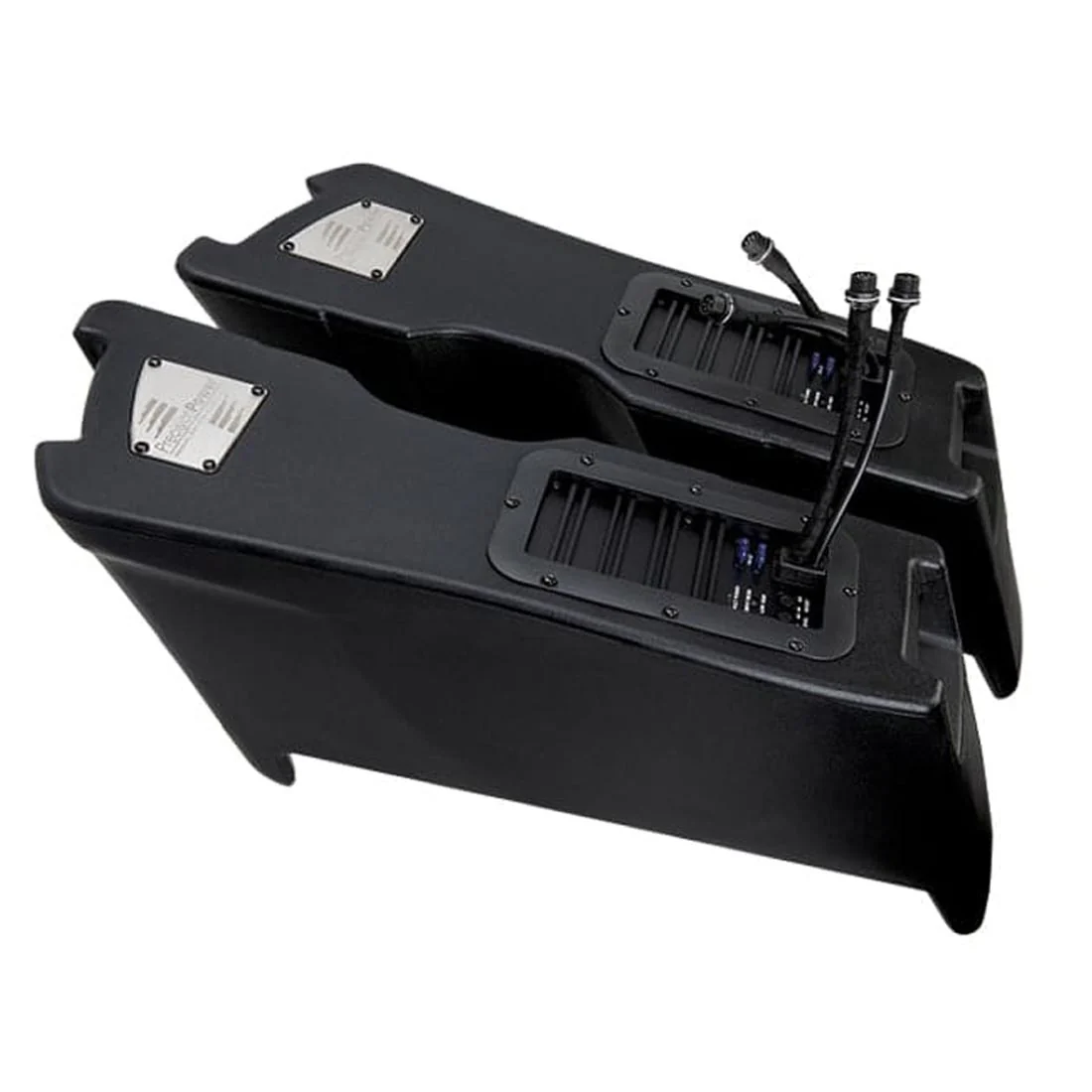 Precision Power HD14.SBWR Brake Side Saddlebag Powered Subwoofer for Select 2014+ Harley Davidson Touring Motorcycles - Soundstream Reserve - Each (HD14.SBWR)