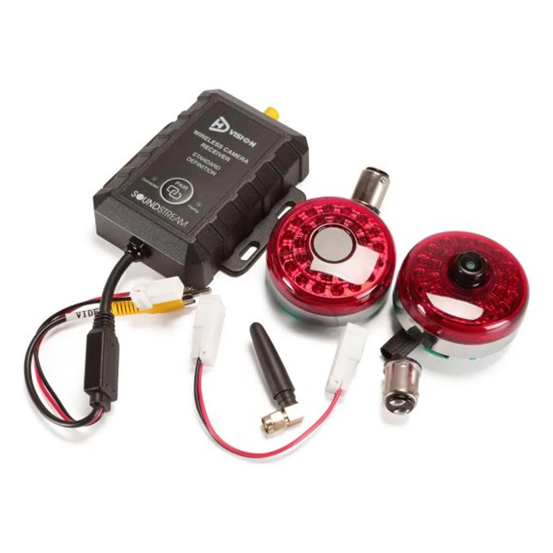 Precision Power HDVISION Wireless Rear View Camera for H.D. Tail Light Bar - Soundstream Reserve