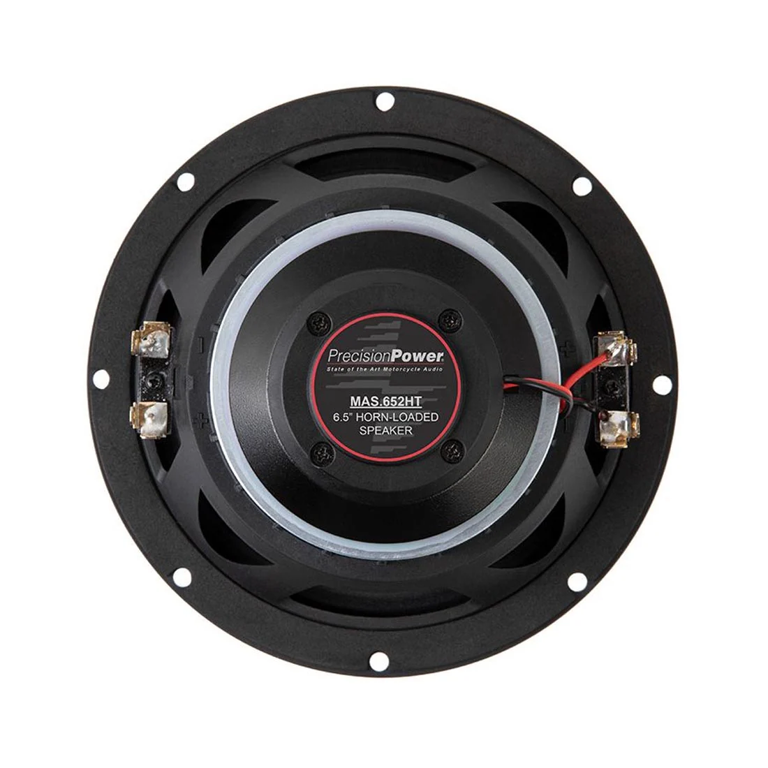 Precision Power MAS.652HT 6.5" 2-Ohm High Efficiency Horn Loaded Motorcycle Speakers - Soundstream Reserve - Image 2