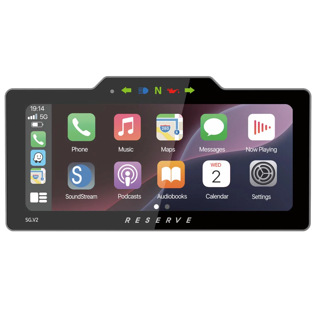 Precision Power WHD.SGV2 Plug-N-Play Head Unit for Select 1998-2013 Harley Davidson Street Glide Motorcycles - Soundstream Reserve (WHD.SGV2) - Image 2